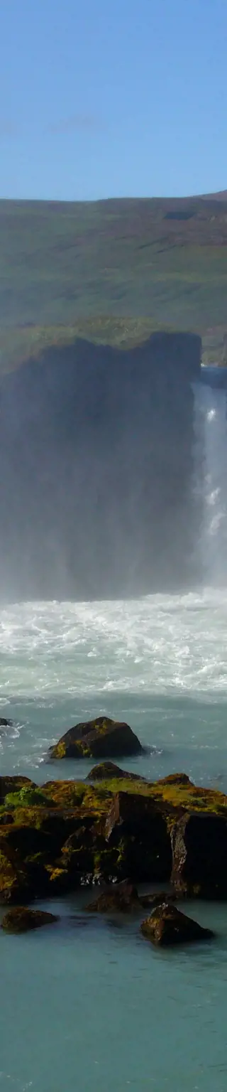 Der Wasserfall der Götter